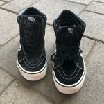 Vans  Black White Skulls bandana high top Tennis Shoes size 6.5 Womens halloween Photo 1