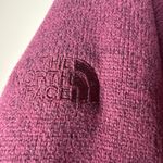 The North Face Women's Crescent Sunshine Hooded Fleece Sweatshirt Small Burgundy Photo 3