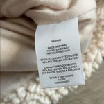 Thread & Supply Cream Sherpa Jacket Size M Photo 4
