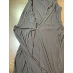 Kookai  Wrap Midi Dress 1 Black‎ Glam LBD Night Out Semi Formal Classic Witchy Photo 11