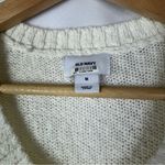 Old Navy Ivory White Scoop Crewneck Pullover Sweater M Photo 3