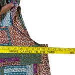 Rose + Olive Women M Sleeveless Patchwork Print Collared Button Up Shirt Blouse Pink Size M Photo 7