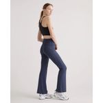 Quince ✨ Ultra-Form High-Rise Flared Navy Sz Medium Pants✨ Photo 2