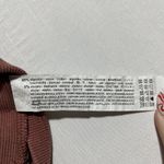 ZARA  Drawstring Ruched Halter Tank‎ Top Women's M Cotton Stretch Sleeveless Photo 3