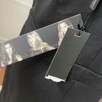 Kardashian Kollection NWT Black Tank BodyCon Dress Mesh Sides L Photo 6
