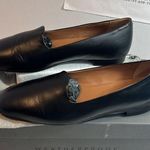 Aquatalia  Reanna Leather Ballerina Flats black color New classic casual everyday Photo 0