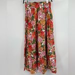 Zingara Swimwear Floral Vibrant Beach Pink Flowing Y2K Bohemian Size Small 26 Orange Photo 7