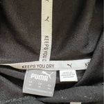 Puma  cropped sweatshirt hoodie black medium Photo 7