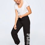 PINK - Victoria's Secret Black Sweatpants Photo 0