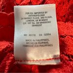 HD in Paris  Vibrant Orange Lace Blouse Photo 8