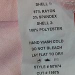 Faith and joy Pink Blouse Semi Sheer Sleeveless Size XL Photo 6