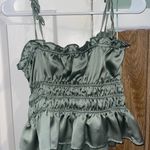 Francesca's Sage Green Top Photo 1