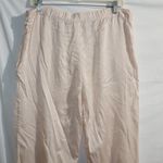 None Women's Silk Pants Soft Peach small Photo 8