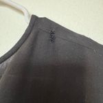 H&M  Embroidered Black Floral Romper Photo 4