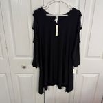 Come N See black jeweled top and leggings set size 1X Photo 1