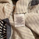 Anthropologie Postmark Striped Henley 3/4 Sleeve Side Slit Tunic Dress Photo 6