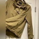 Love Tree Tilly’s High Collar Hooded Olive Green Full Zip Windbreaker Size M Photo 2
