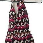 Faded Glory  Women's Graphic Print Swim Top Halter 1 Piece Size Small 4-6 Photo 0