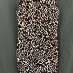 Calvin Klein : Cheetah print full back zip dress-tank top style- Midi length- 8 Photo 0