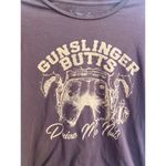 Bandit Brand  Gunslinger Butts Womens Tee‎ Brown/Copper Size Large Photo 4