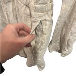 Cloth & Stone Dahl Romper Anthropologie snake print linen blend size small Photo 9