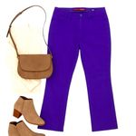 Gloria Vanderbilt  Sadie Slim Fit Jeans Purple Denim Women’s 12 Stretch in EUC Photo 1