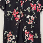 Van Heusen  Black Floral Top Photo 0