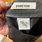 Yumi Row Felicity Preppy Minimalist Regency Luxury Academia Pleated Shorts S Gray Photo 5