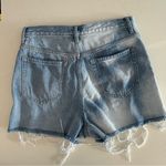 PacSun  medium/light  Ultra High Rise Vintage Distressed Denim Shorts Size 28 Photo 1