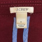 J.Crew  Women’s Academia Career Office Knit Maroon Double-Breasted Blazer Photo 7