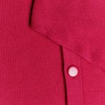 Sézane NWT  Clément Jumper Merino Wool Cotton Sweater | Sz Small | Fuchsia Pink Photo 2