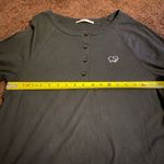 Ivory Ella black long sleeve shirt M Photo 6