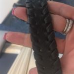 B-low the Belt  Black Belt Bag fringe strap leather black nwot wrist strap Photo 6