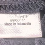 a.n.a  Womens Black Sleeveless Fringe Blouse With Gold Tone Jewel Beads  Size M Photo 3