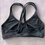 Beyond Yoga  Charcoal Gray Sparkle Strappy Sports Bra Medium Photo 2