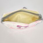 Holographic White "Very Cute Cat Meow" Makeup Bag – New Photo 2