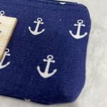 Sloane Ranger Nautical Anchor Canvas Wallet Photo 6