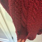 BDG  maroon chunky oversized cardigan Photo 5