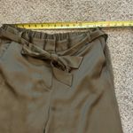 Vince Camuto Olive Baggy Paperbag Waist Logginlook Pants Tie Belt Officecore Photo 6