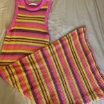 ZARA Crochet Colorful Maxi Dress Photo 0