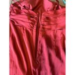 Azazie Eren ? Bronzer‎ Satin Mermaid Full Length Dress Custom Size A16 Rust Read Photo 6
