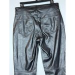 Gap Vintage Slim High Rise Faux Leather Pants Black Size 29/8R Photo 8