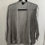 Worthington  Light Gray Knit Cardigan, large Photo 0
