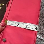 Kate Spade  Vintage Jasmine Nylon Satchel Bag Orange Double Gold Chain Purse Photo 14