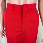 David Brooks LTD High Waisted Wide Leg Pants Trousers Career Size 14 Red Photo 9