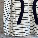 Lululemon  Jacket Womens 4 In Stride Jacket Striped Black White Loge Hoodie Zip Photo 2
