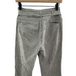 Sundance  Rory High Waisted Striped Wide Leg Linen Pants Trousers with Belt 4 Photo 7