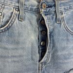 Levi's  Button Fly 501 Red Tab Distressed Cutoff Denim Shorts Size 27 Photo 4