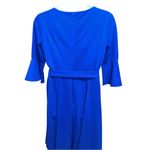 Hr homrain Elegant royal Blue Midi Dress Size 3X Photo 3