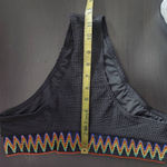 Black Boho Bikini with High Waist Cheeky Bottoms NWOT Size Medium Photo 7